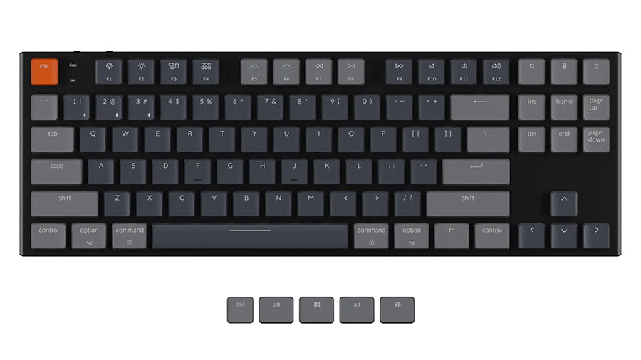 keychron K1英字配列RGBモデル keychron-k1-v5-ultra-slim-
