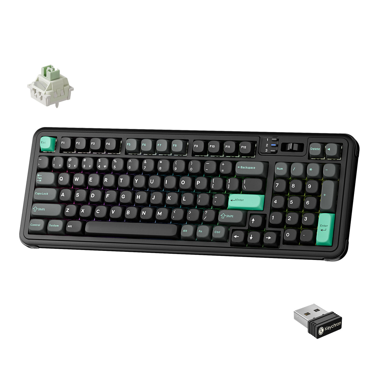Keychron J14 HE Wireless Magnetic Switch Custom Keyboard