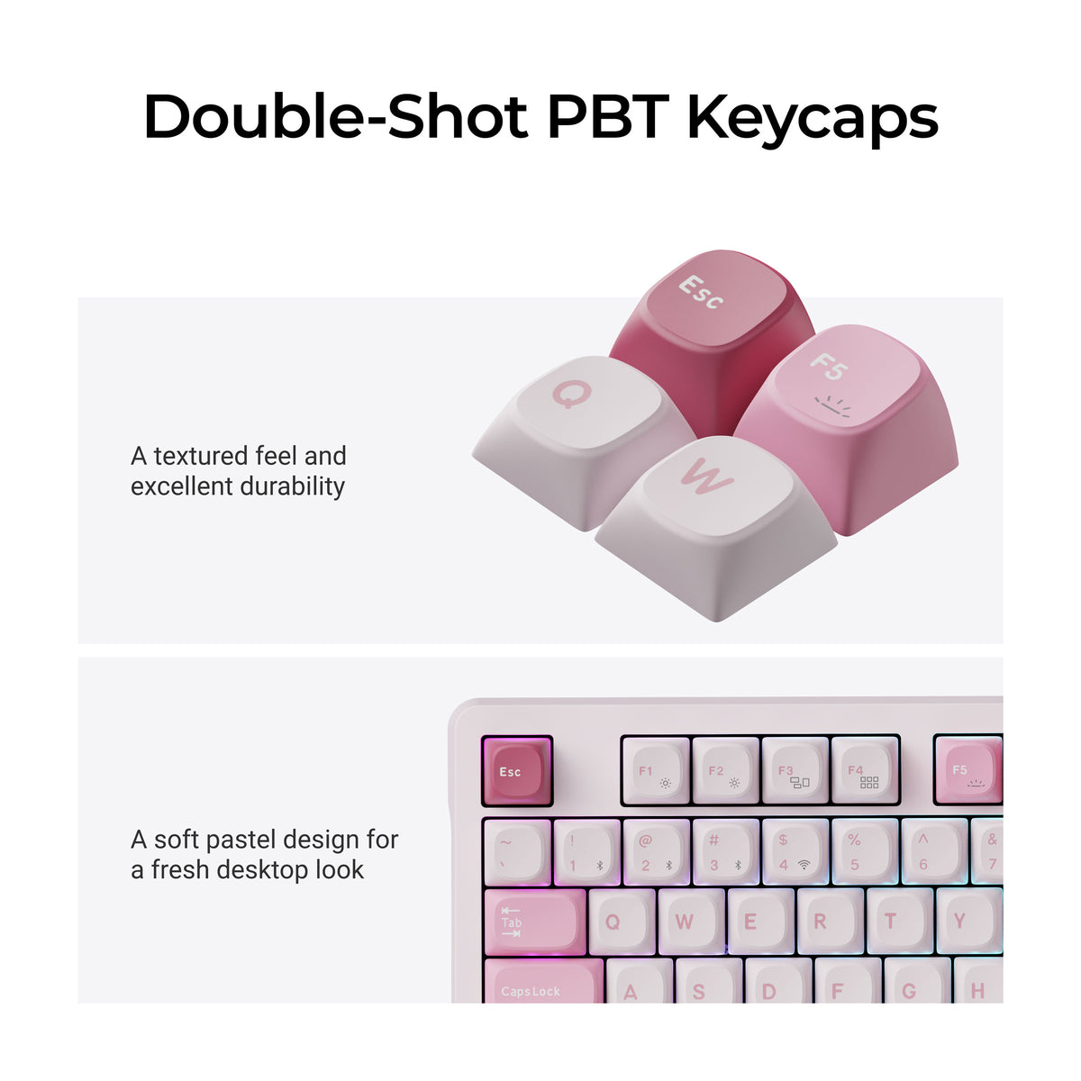 J3 SE Double-Shot PBT Keycaps