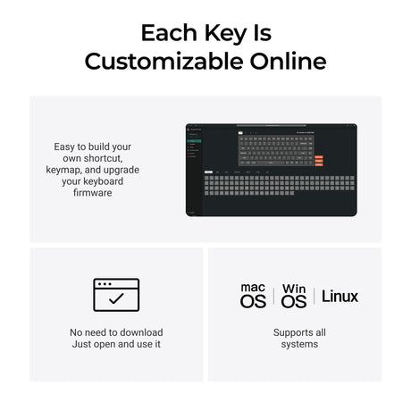 Keychron K2 QMK Wireless Mechanical Keyboard (Version 3) Launcher Customization