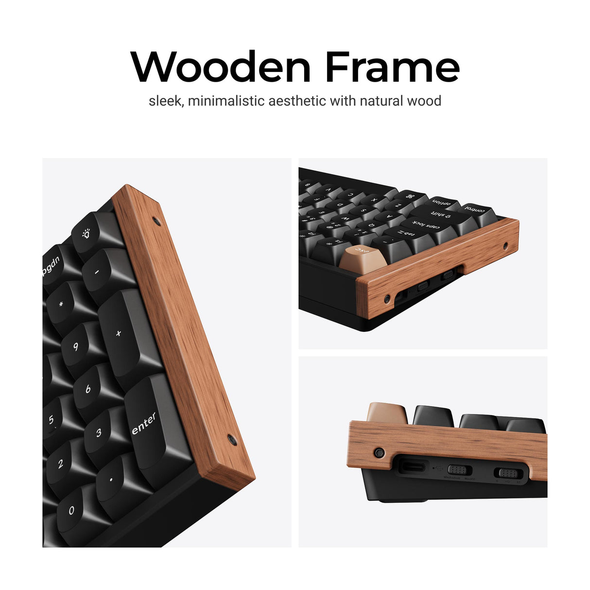 Keychron K4 HE Wooden Frame