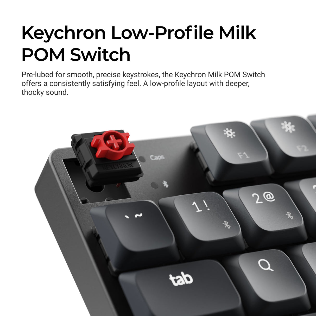 Keychron K5X Milk POM Switch