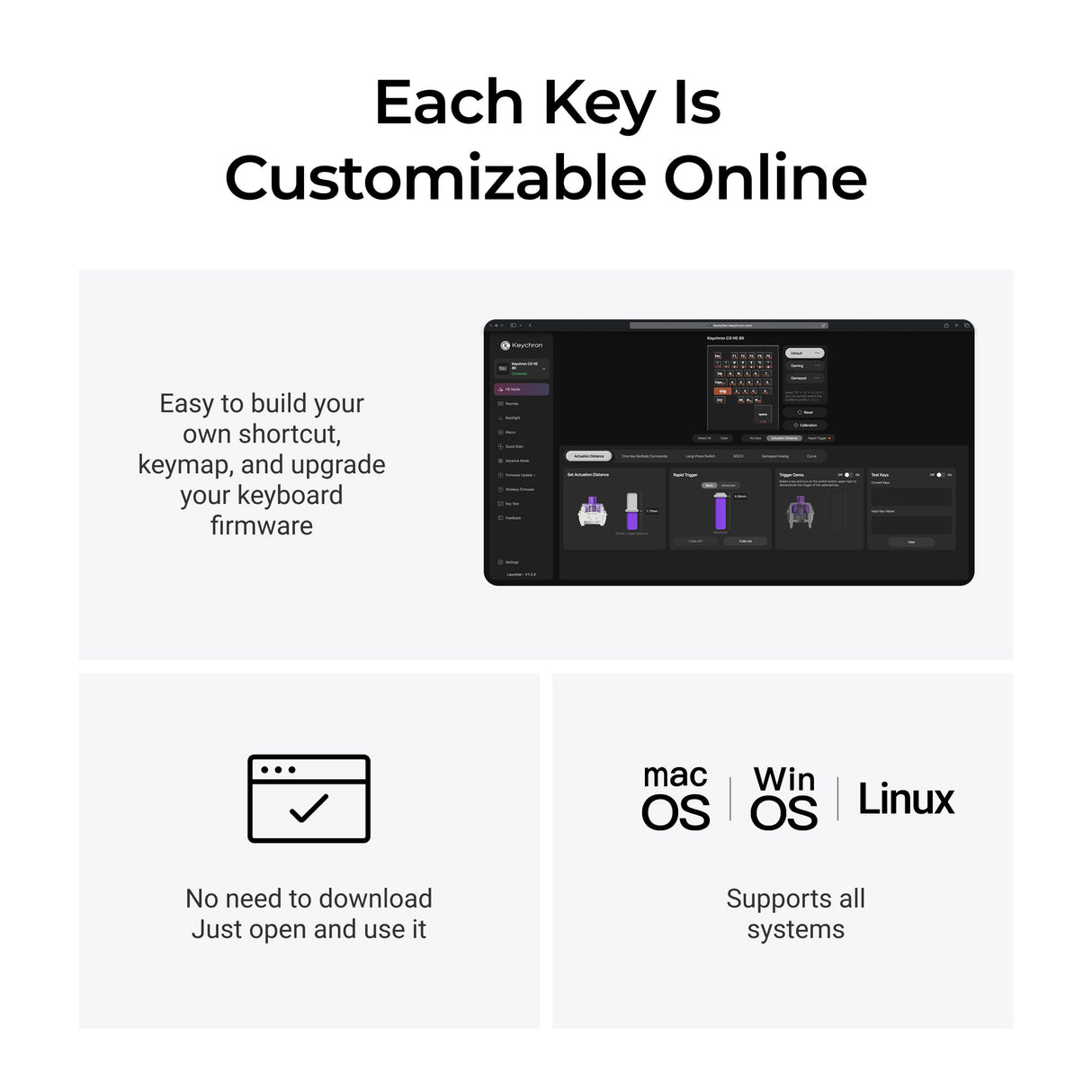 Keychron C0 HE Launcher Customization