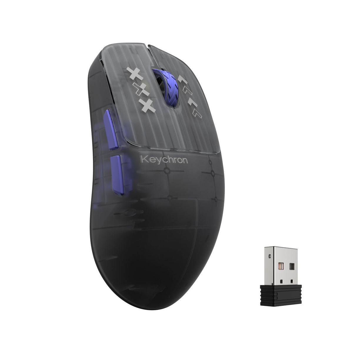 Keychron G3 Wireless Mouse Frosted Gray
