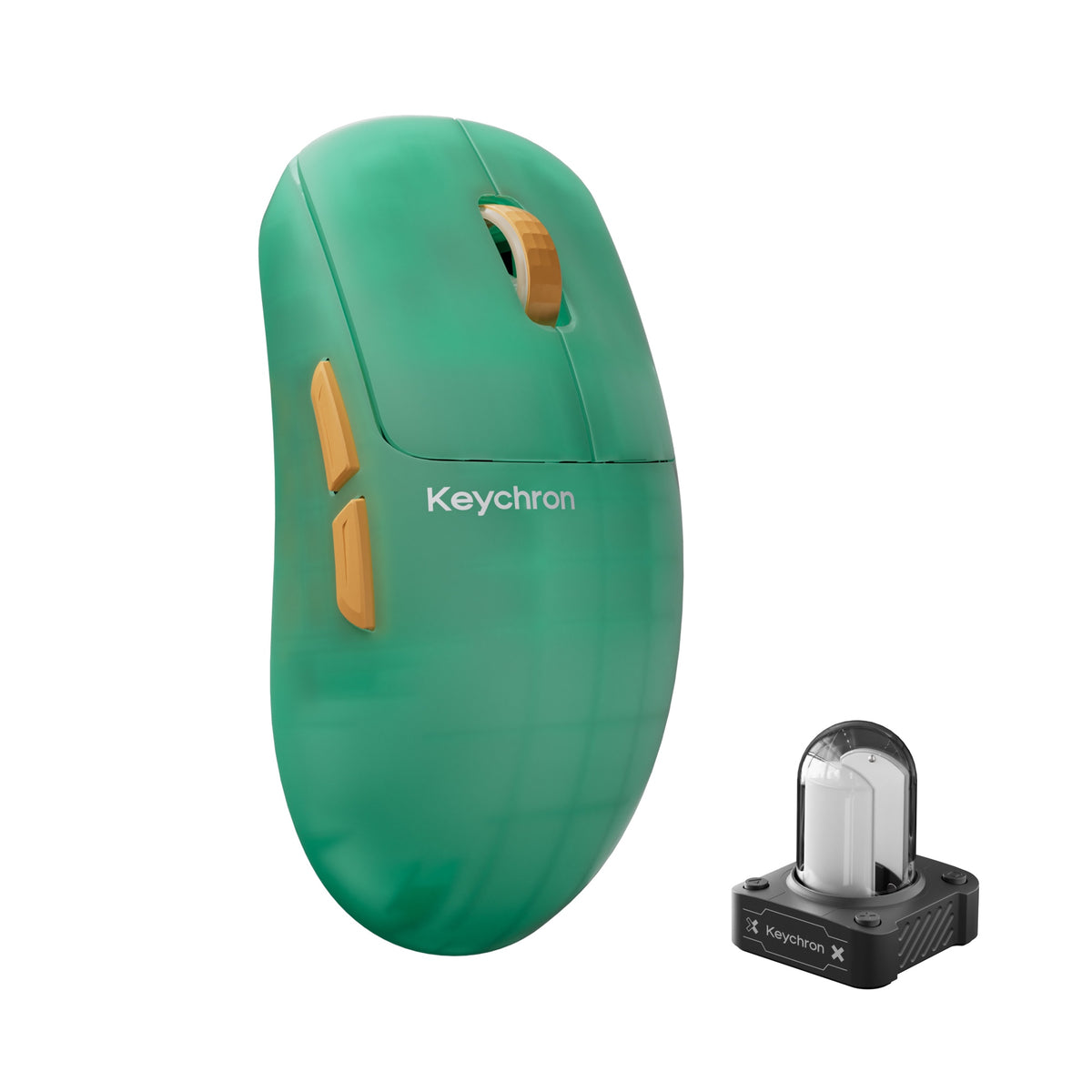 Keychron-G6-HE-UltraLight-Wireless-Mouse-Frosted-Mint