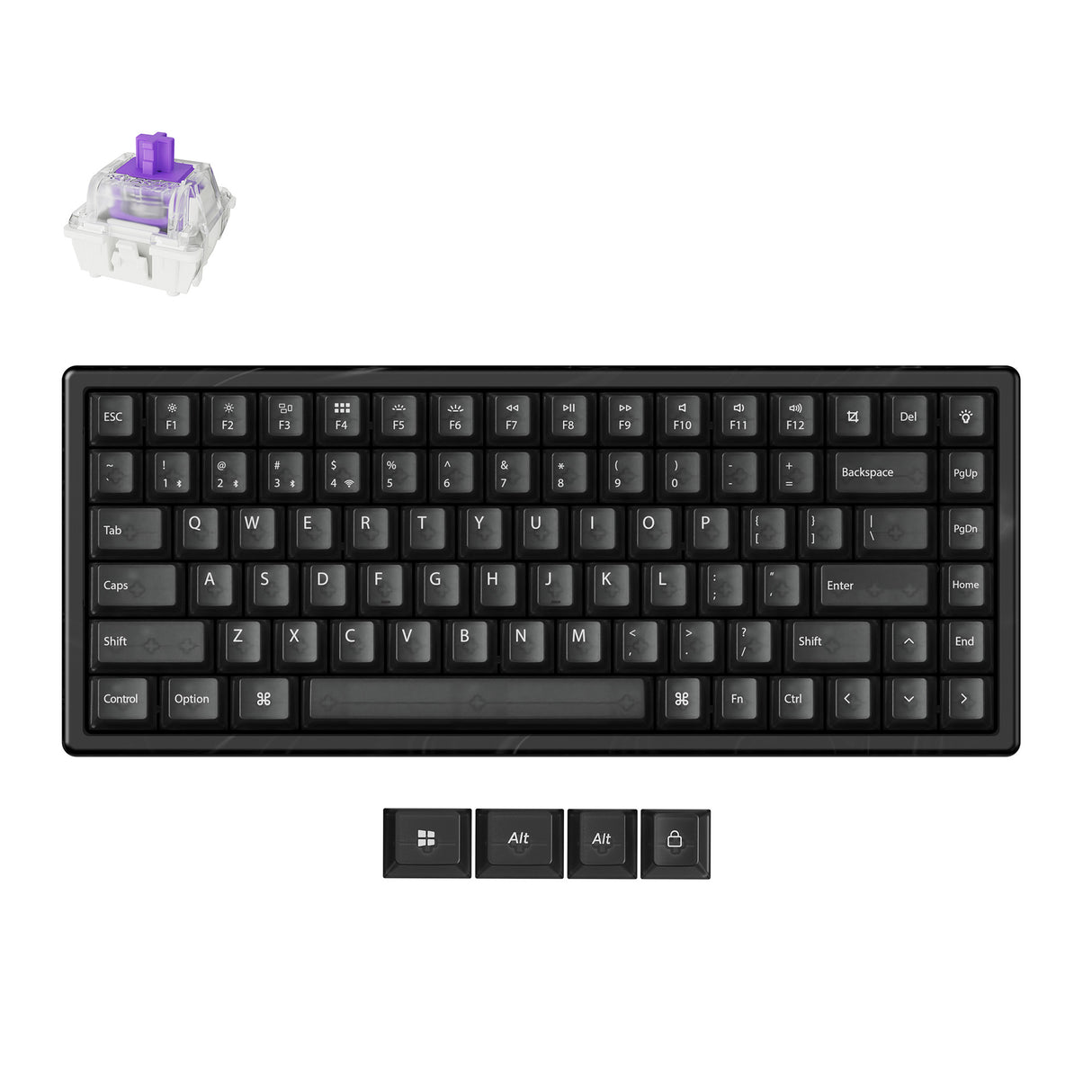Keychron-K2-HE-Wireless-Magnetic-Switch-Custom-Keyboard-Resin-Edition