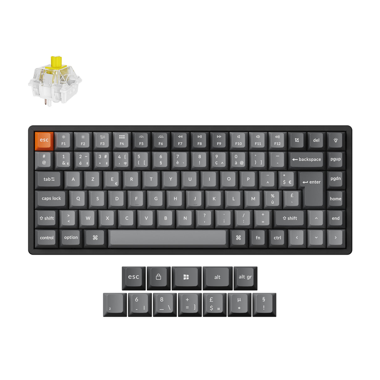 Keychron-K2-Max-QMK-Wireless-Custom-Mechanical-Keyboard-75_-Layout-Fully-Assembled-for-Mac-Windows-Linux-Keychron-ISO-FR-Layout-3