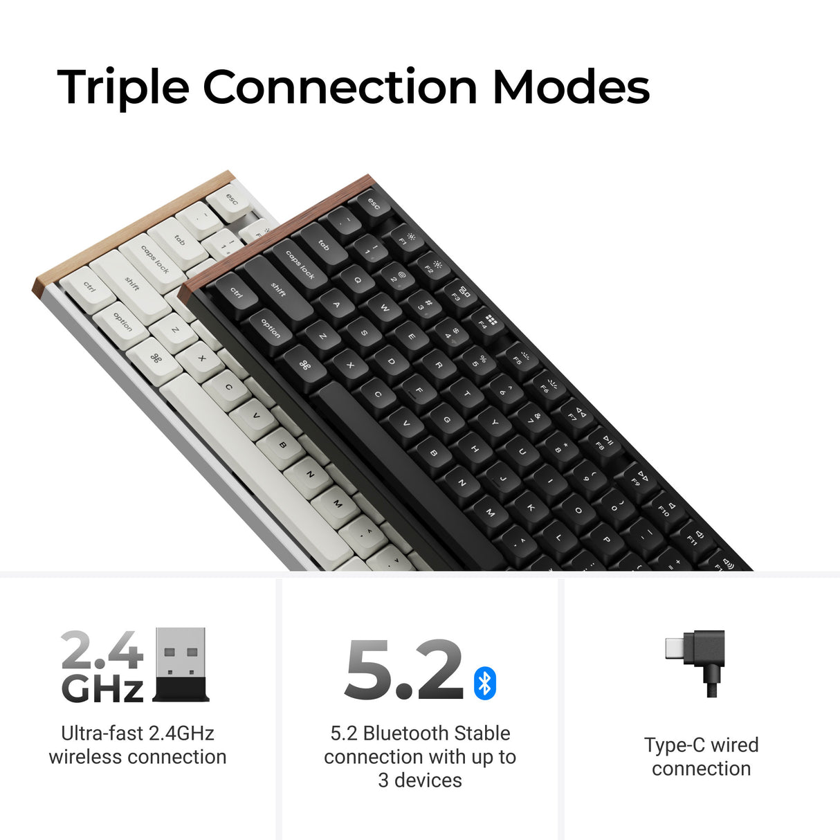 Keychron K5 Ultra 8K Wireless Custom Mechanical Keyboard