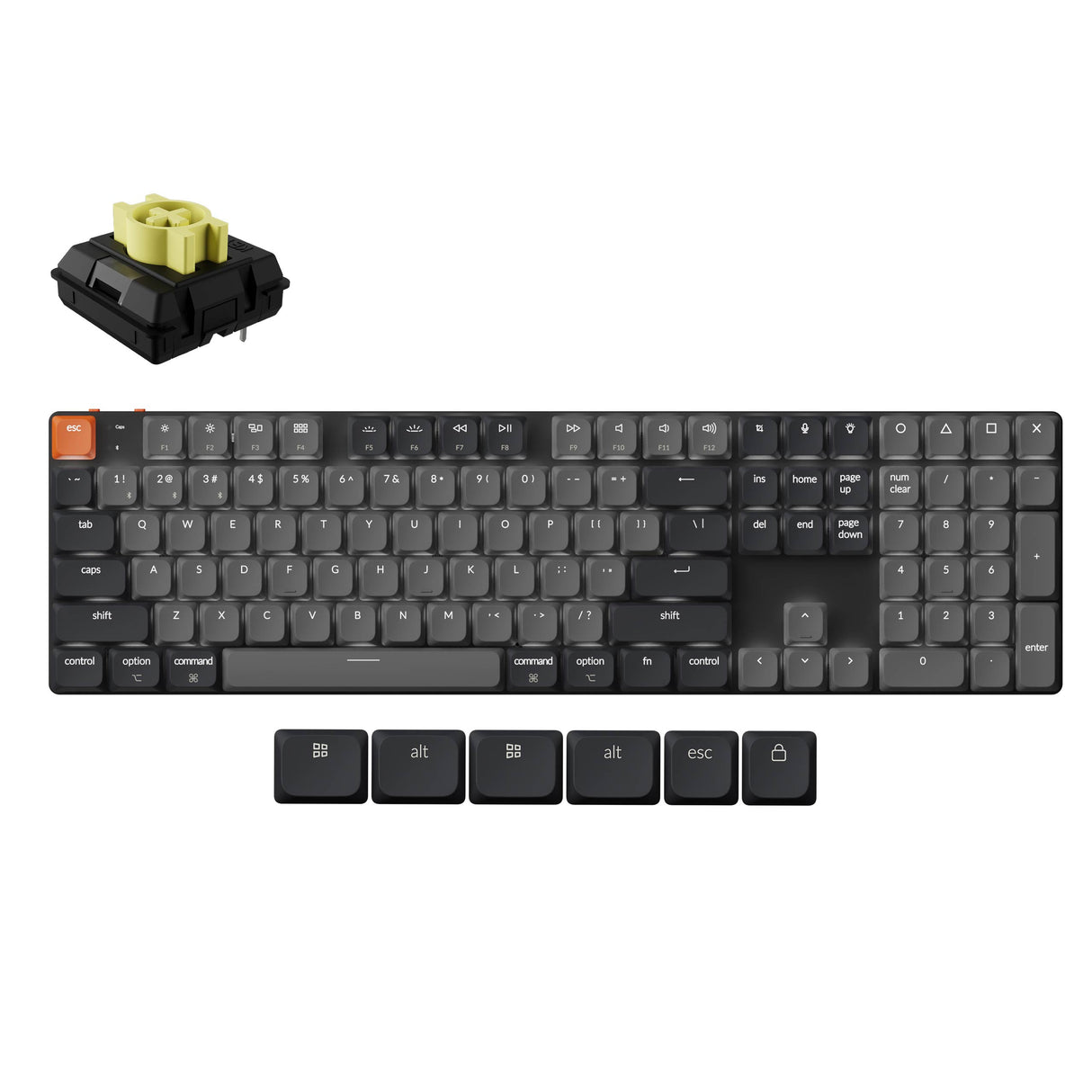 Keychron K5 QMK Wireless Mechanical Keyboard (Version 2)