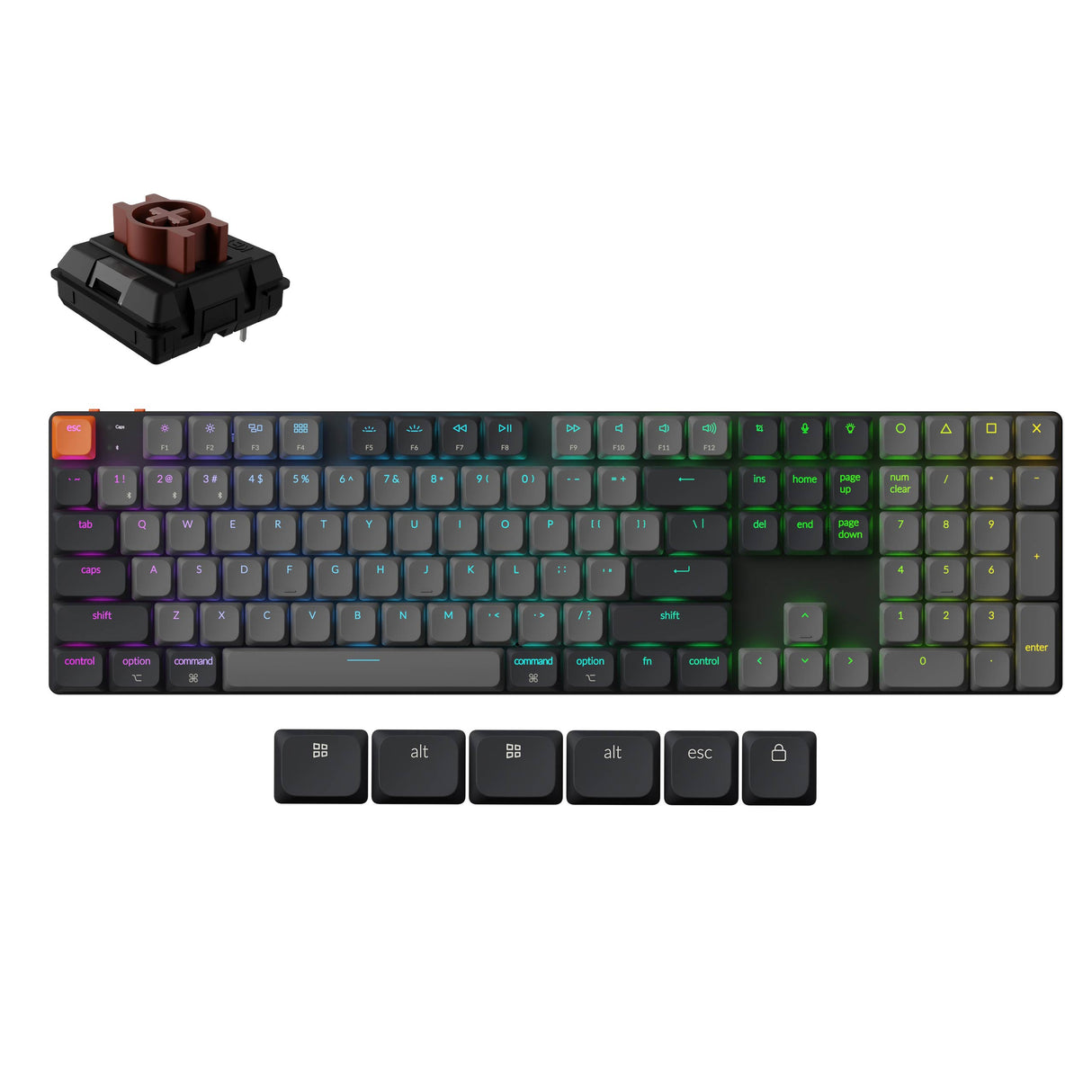 Keychron K5 QMK Wireless Mechanical Keyboard (Version 2)