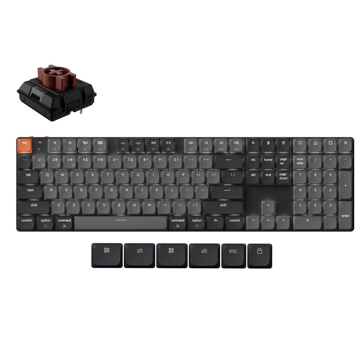 Keychron K5 QMK Wireless Mechanical Keyboard (Version 2)