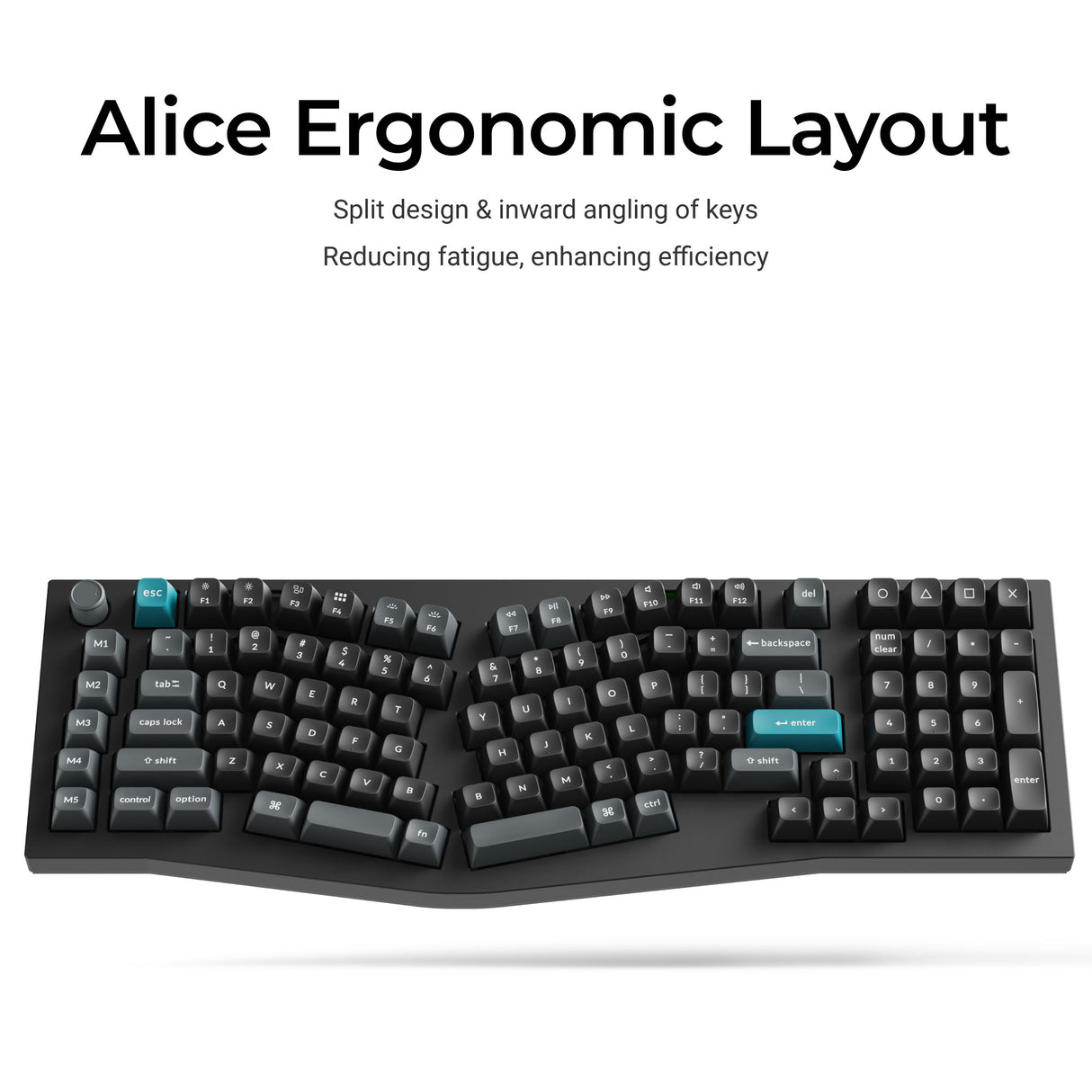 Keychron Q13 Ultra 8K Alice Ergonomic Layout