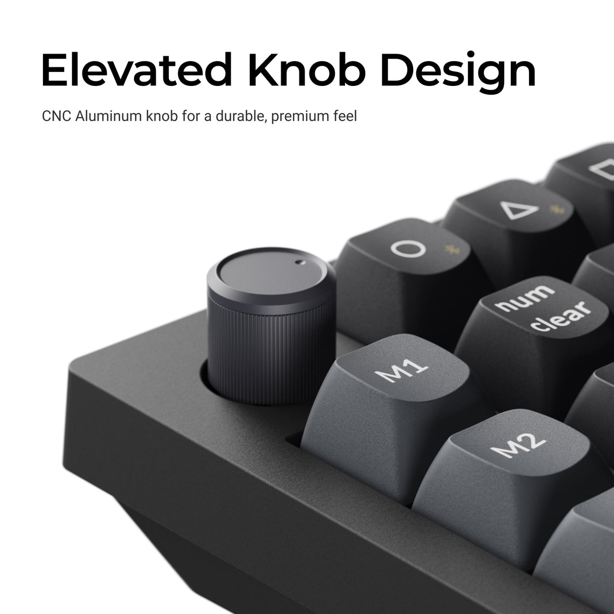 Keychron V0 Ultra 8K Knob Design