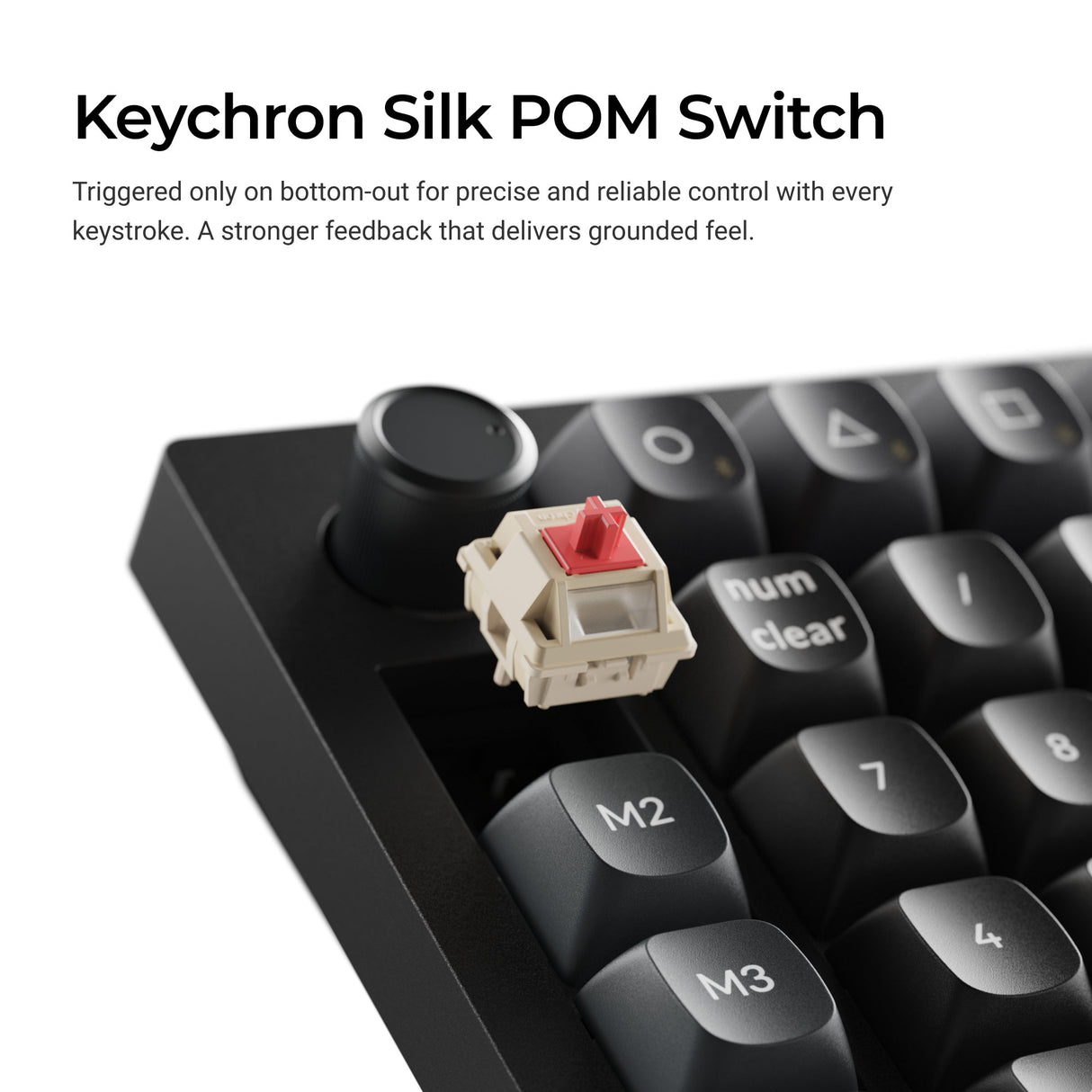 Keychron V0 Ultra 8K Keychron Silk POM Switch