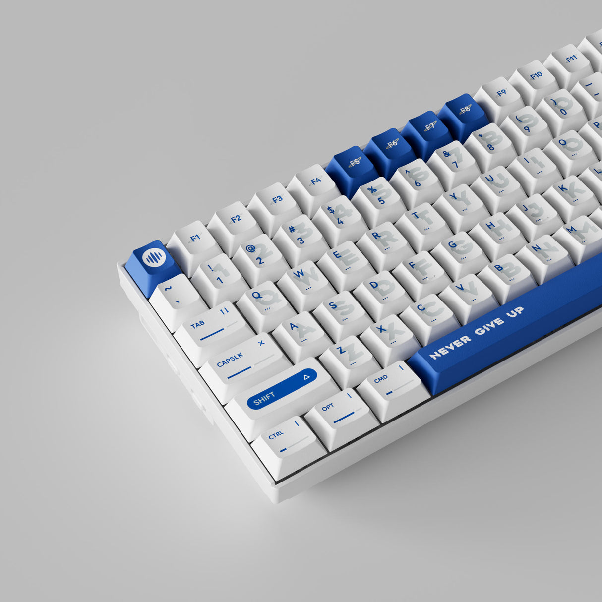 Keychron Blue Planet Cherry Profile Dye-Sub PBT Full Keycap Set