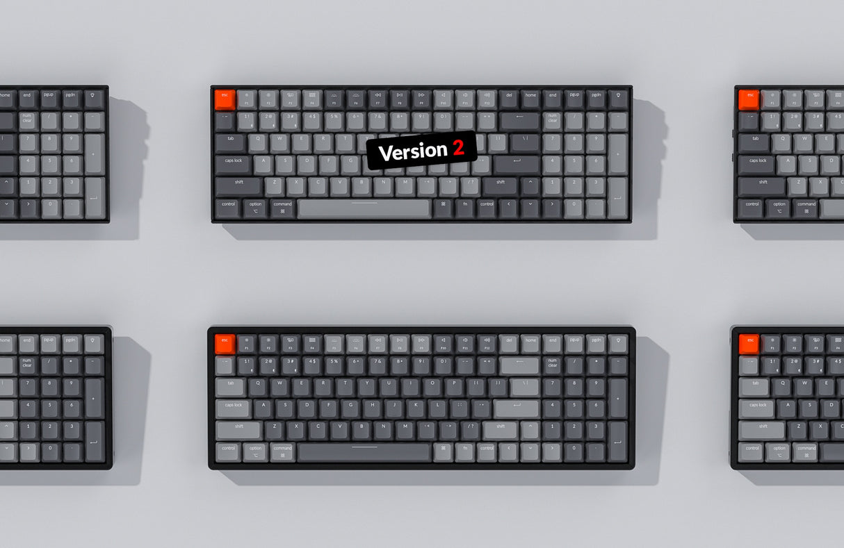 Keychron K4 Wireless Mechanical Keyboard (UK ISO Layout) - Version 2