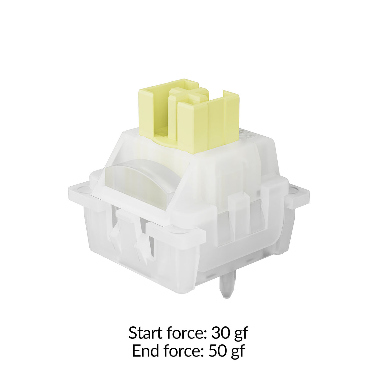 Keychron Magnetic Switch-Ultra-fast Lime Silent Banana-110pcs