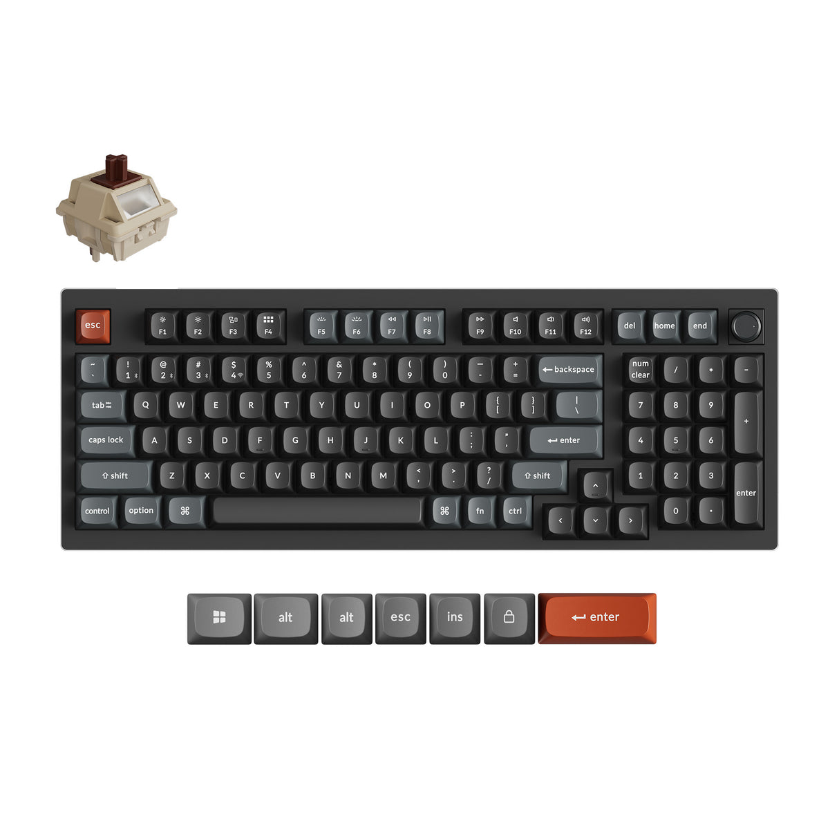 Keychron_V5_Ultra_8K_Wireless_Custom_Mechanical_Keyboard_-_Brown