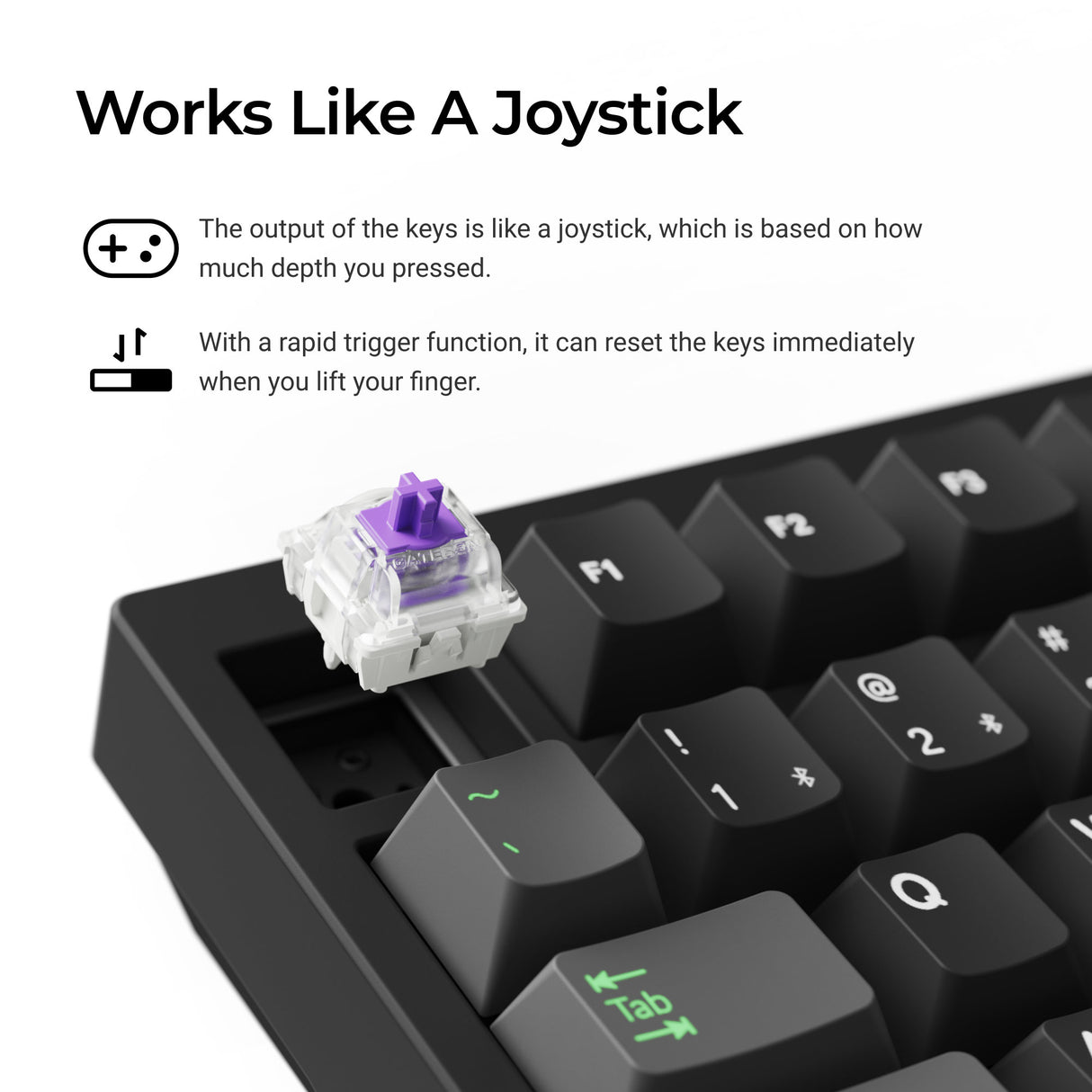 Lemokey P1 HE Switch Features