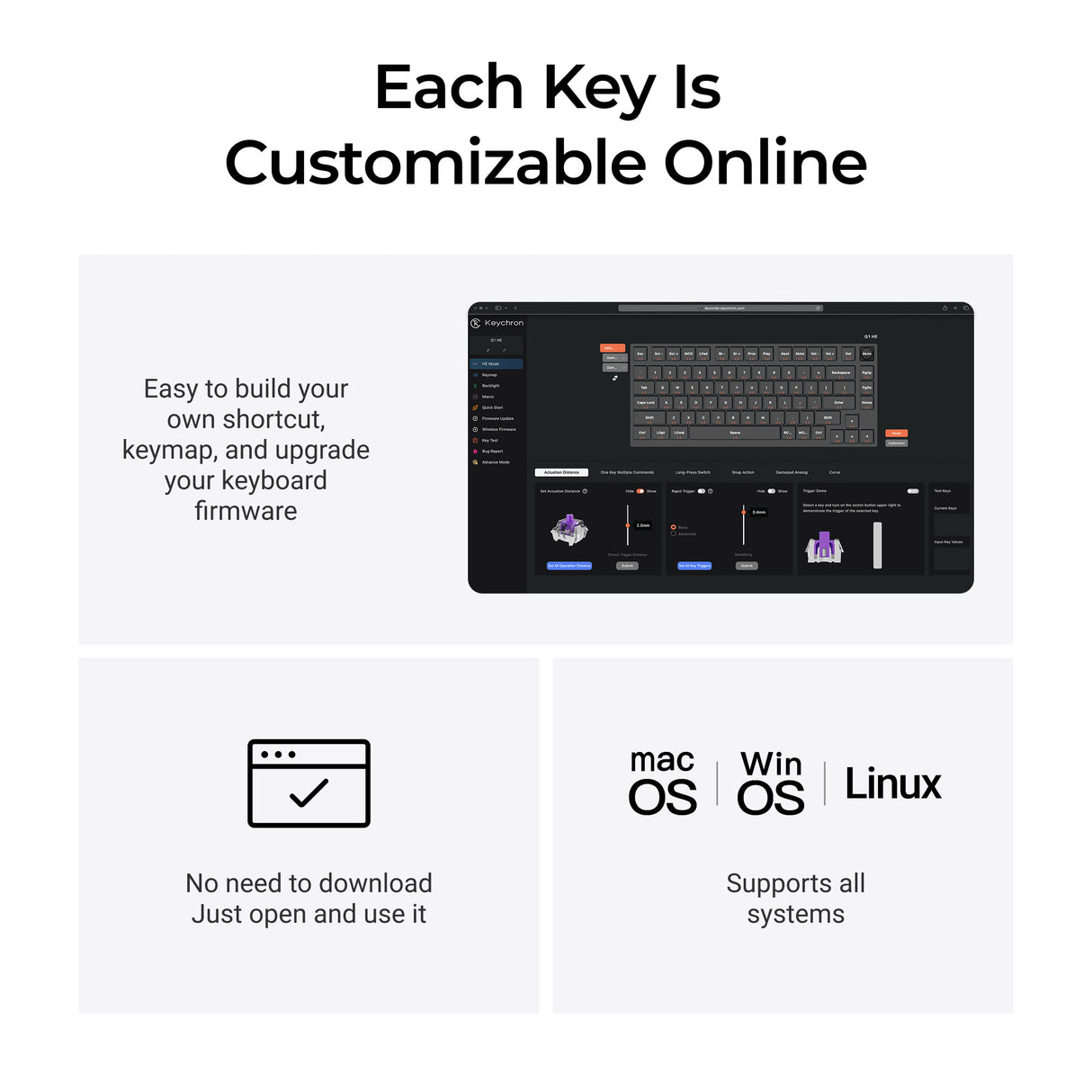 Keychron Q1 HE Launcher Customization