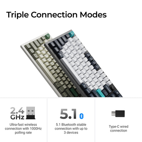 Keychron Q6 Max Triple Connection Modes