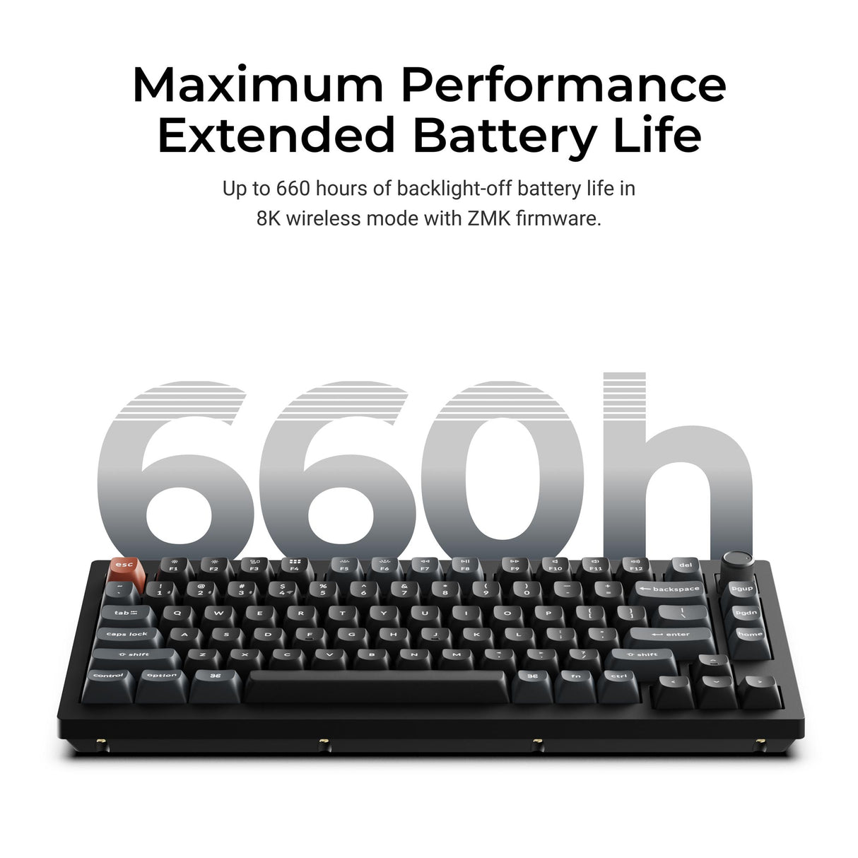 Keychron V1 Ultra 8K Wireless Custom Mechanical Keyboard