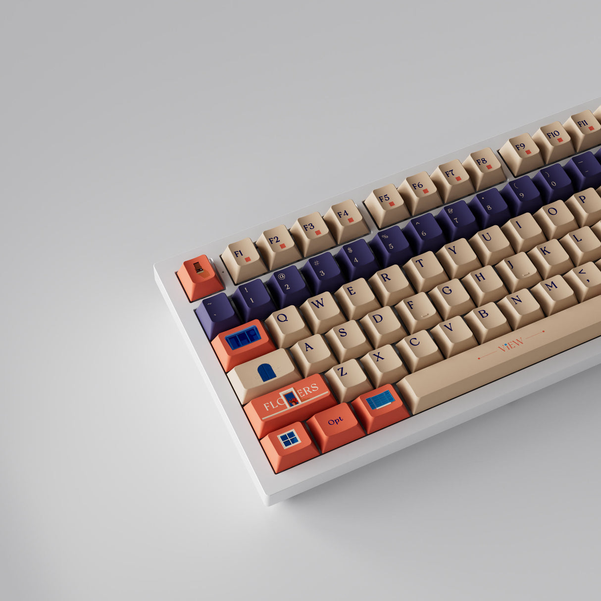 Window View - Cherry Profile Dye-Sub PBT Full Keycap Set