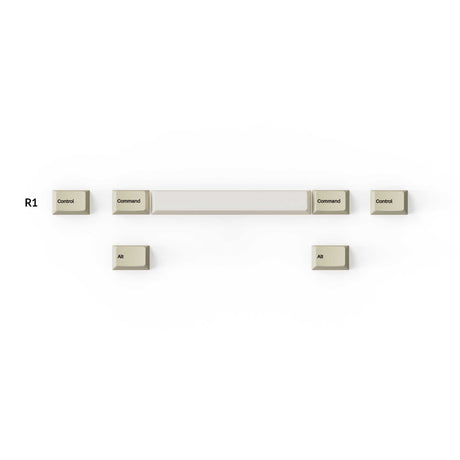 Cherry Profile Double-Shot PBT Full Set Keycaps Camel Winkeyless Layout