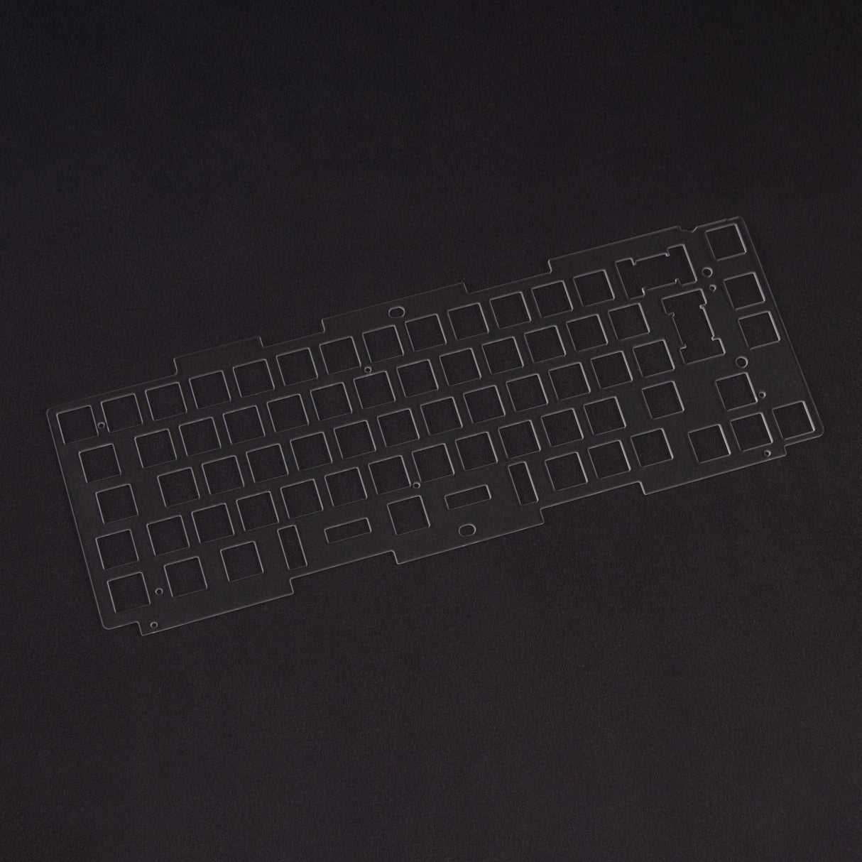 keychron q2 custom mechanical keyboard pc plate for iso layout