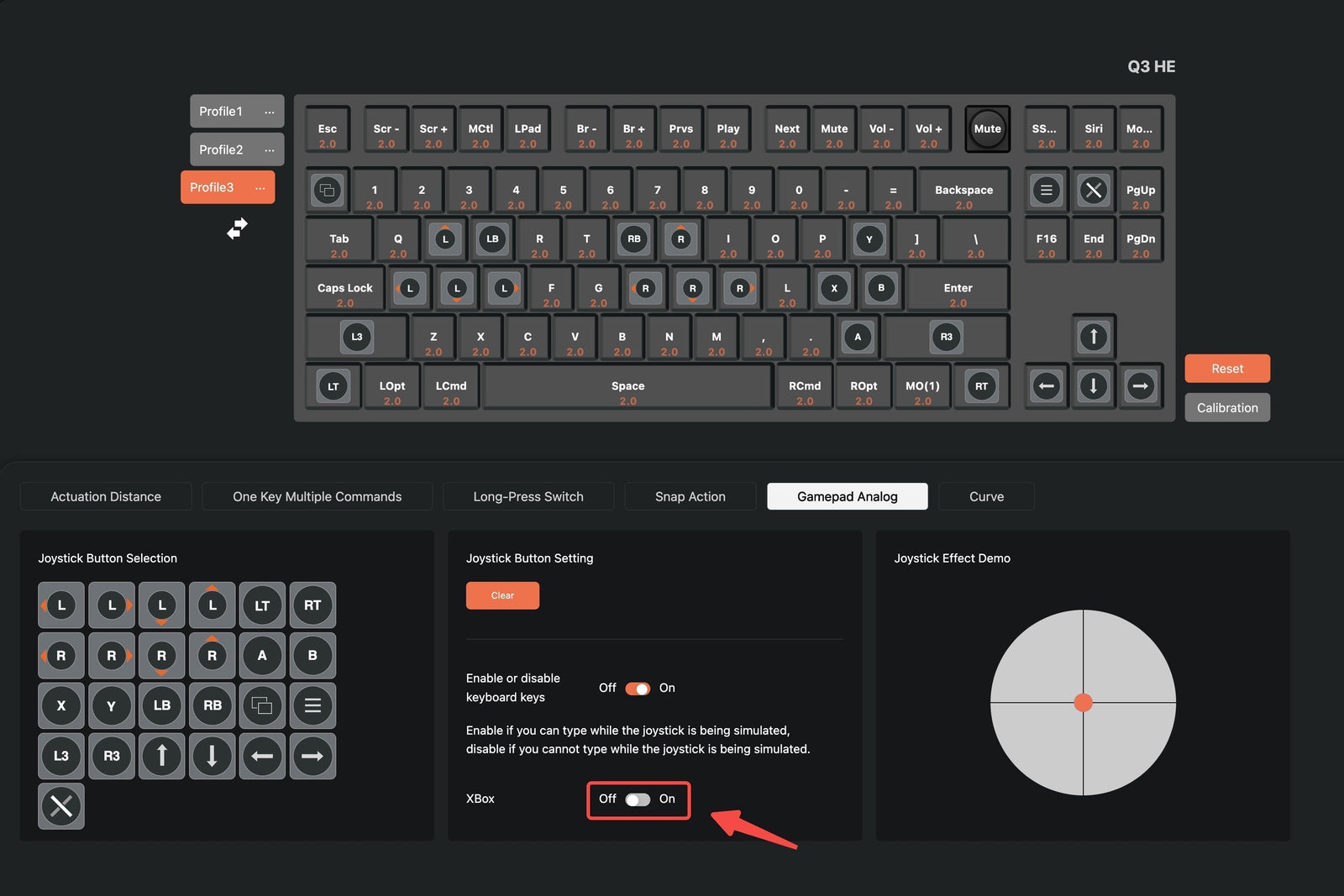 How to Connect the Gamepad Analog Function to Steam