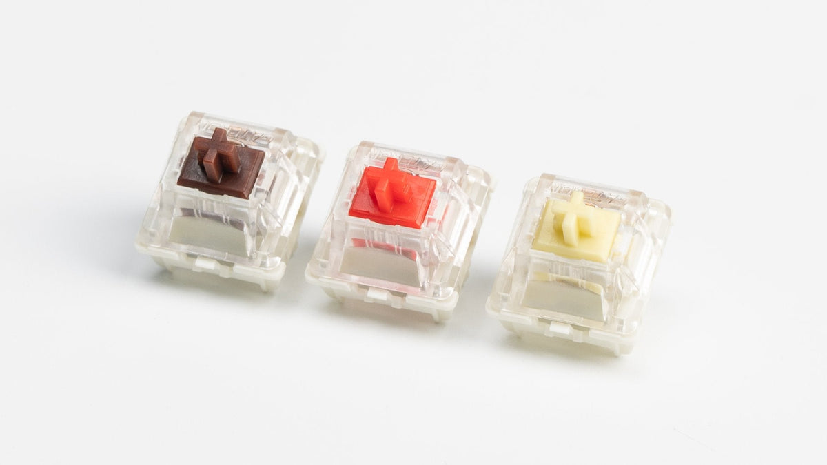 Lineaire of tactiele switches: zo voelen ze en bij wie ze passen