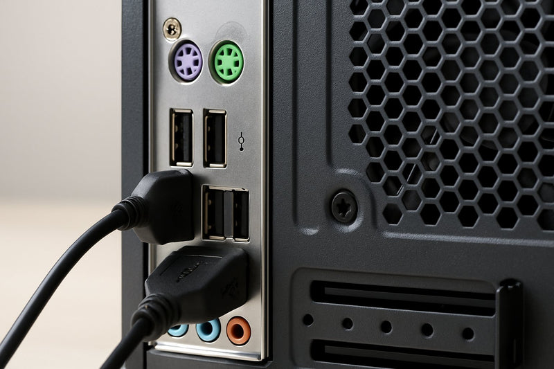 Where to Plug in Keyboard and Mouse on PC (Keychron Guide)