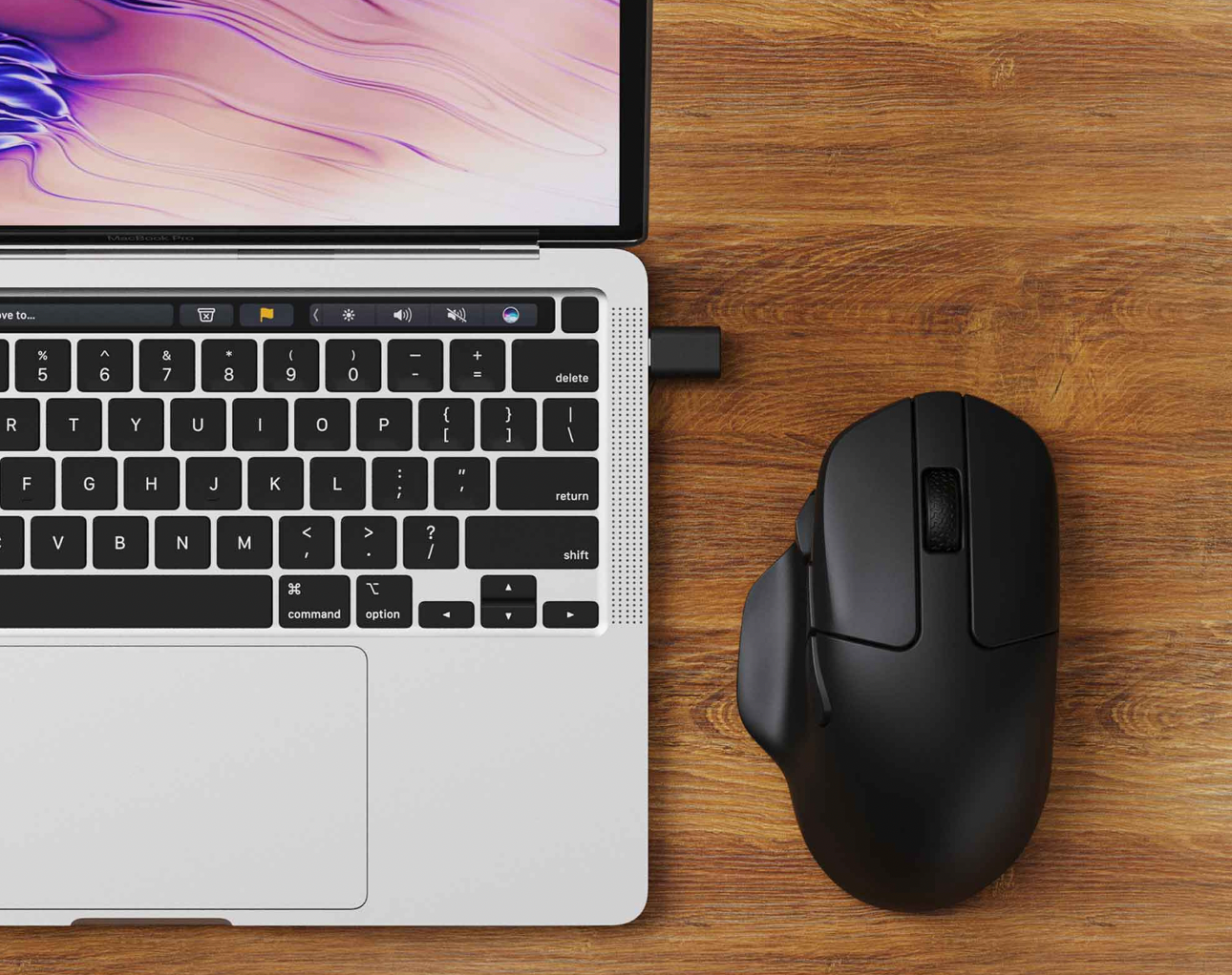 how to connect a wireless mouse to a laptop