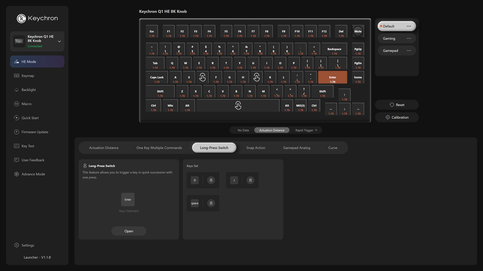 How to Set Long-Press Switch on Launcher