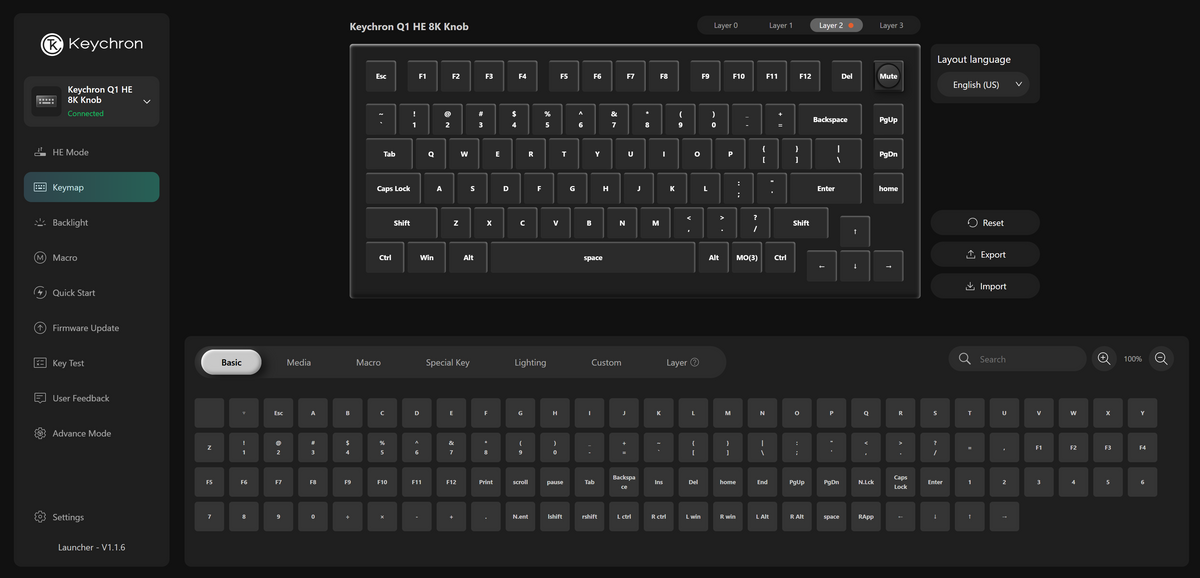 วิธี Remap ปุ่มคีย์บอร์ดบน Keychron Launcher