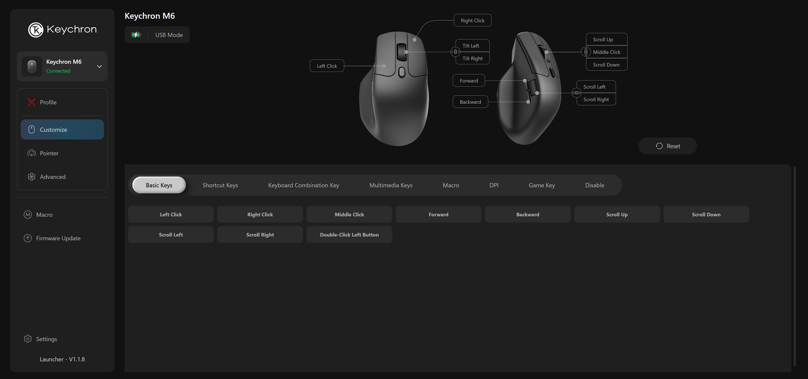 How to Set Mouse Customize Buttons on Launcher