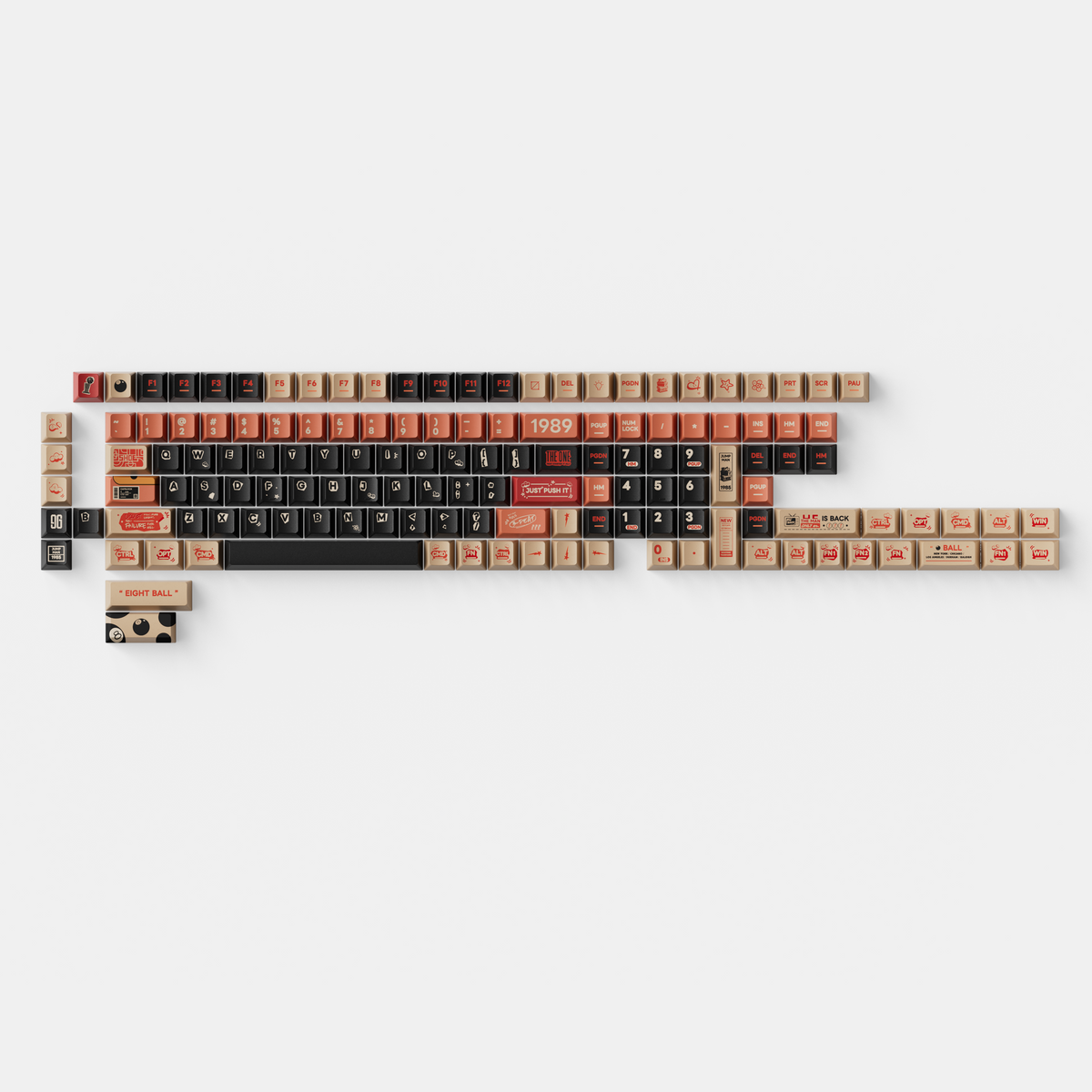 Poster - Cherry Profile Dye-Sub PBT Full Keycap Set – Keychron