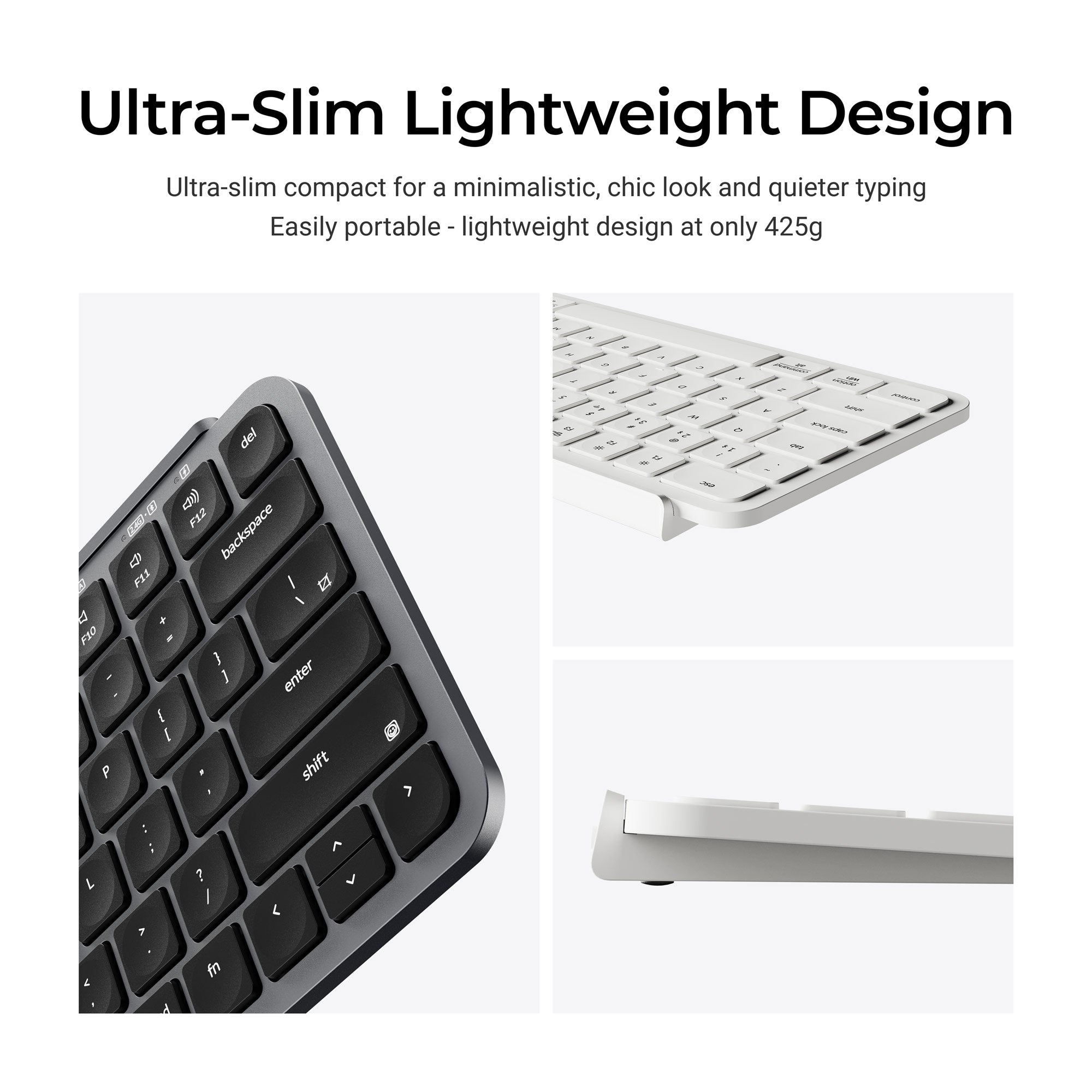 Keychron B1 Pro Ultra-Slim Wireless Keyboard keyboard image
