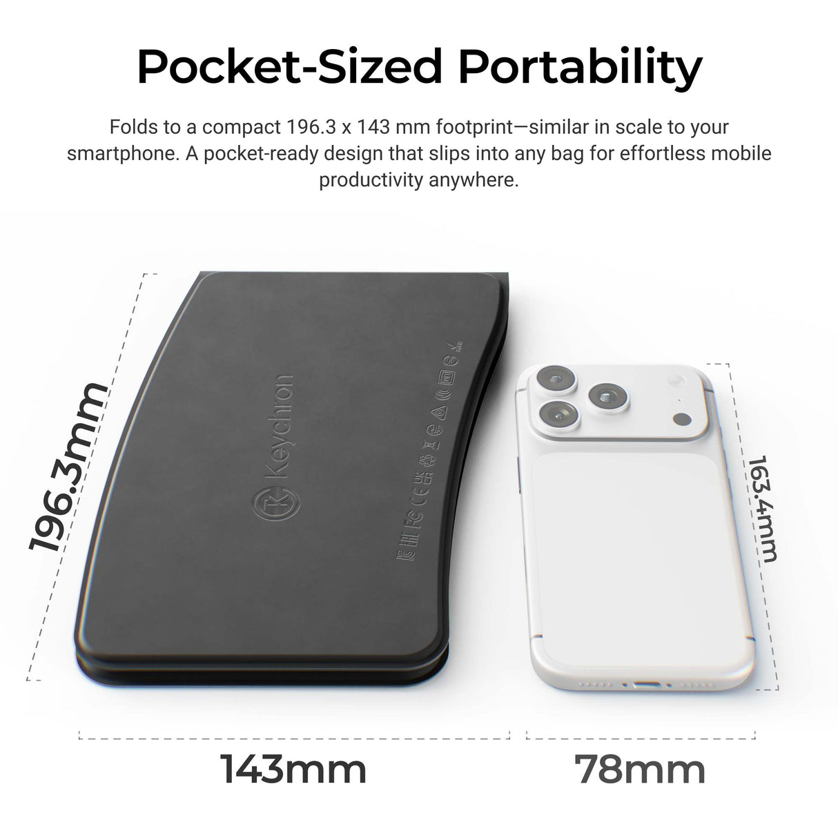 Keychron B11 Pro Pocket-sized Portability