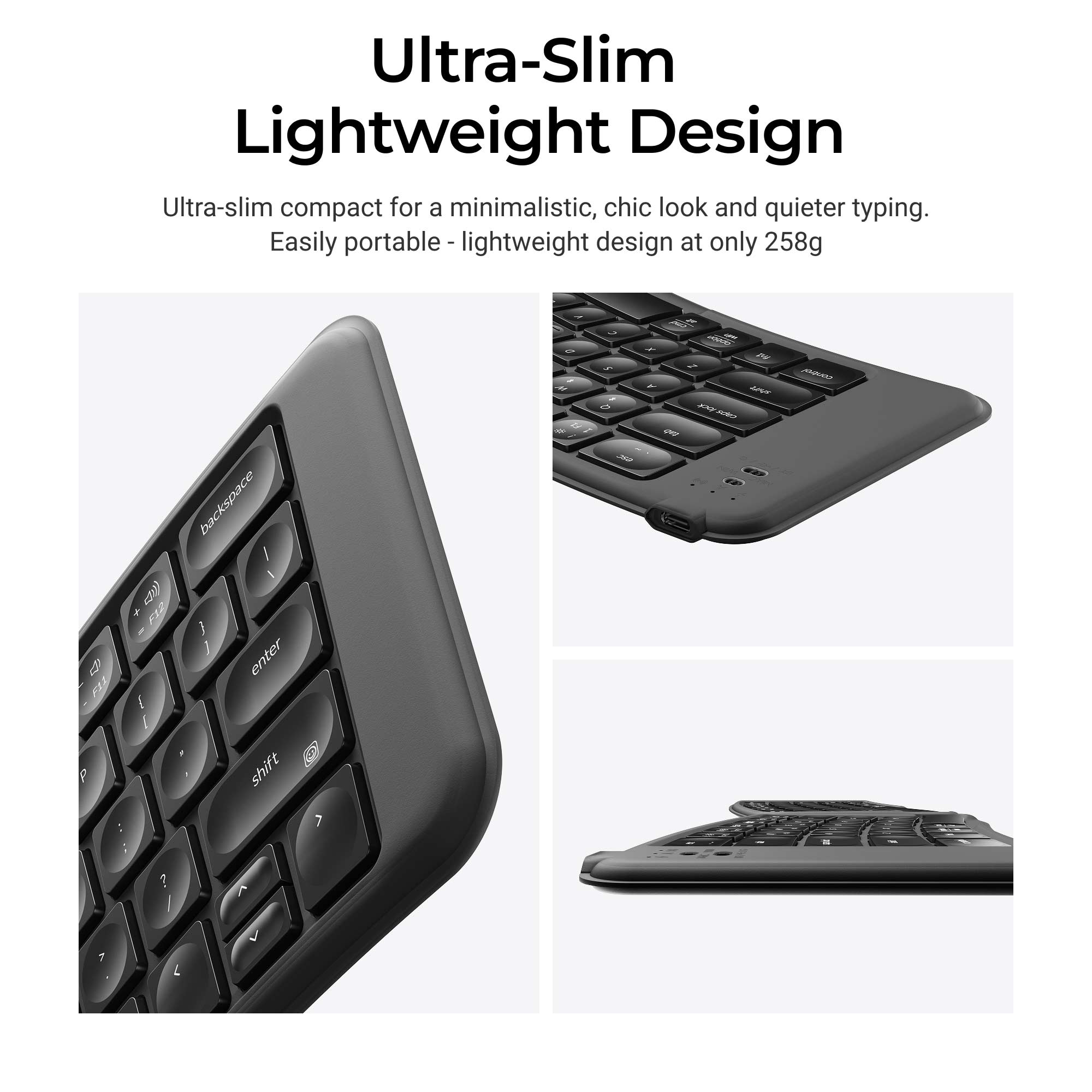 Keychron B11 Pro Ultra-Slim Wireless Foldable Keyboard keyboard image