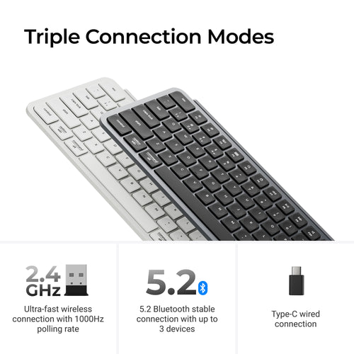 Keychron B2 Pro Triple Connection Modes