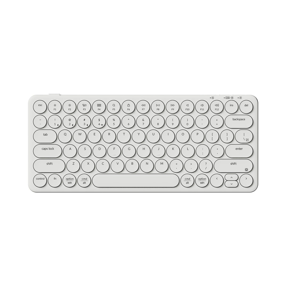 B3 Pro Ultra-slim Wireless Keyboard - Ivory White