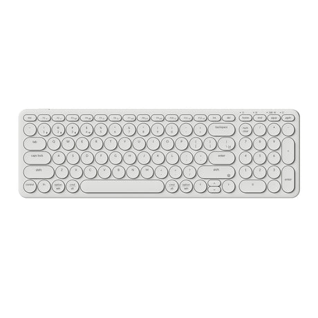 B4 Pro Ultra-slim Wireless Keyboard Ivory White