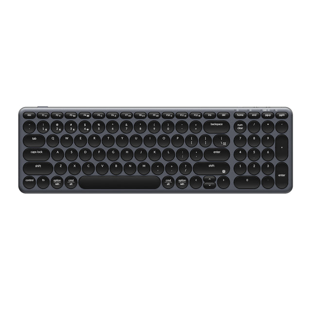 B4 Pro Ultra-slim Wireless Keyboard Space Gray