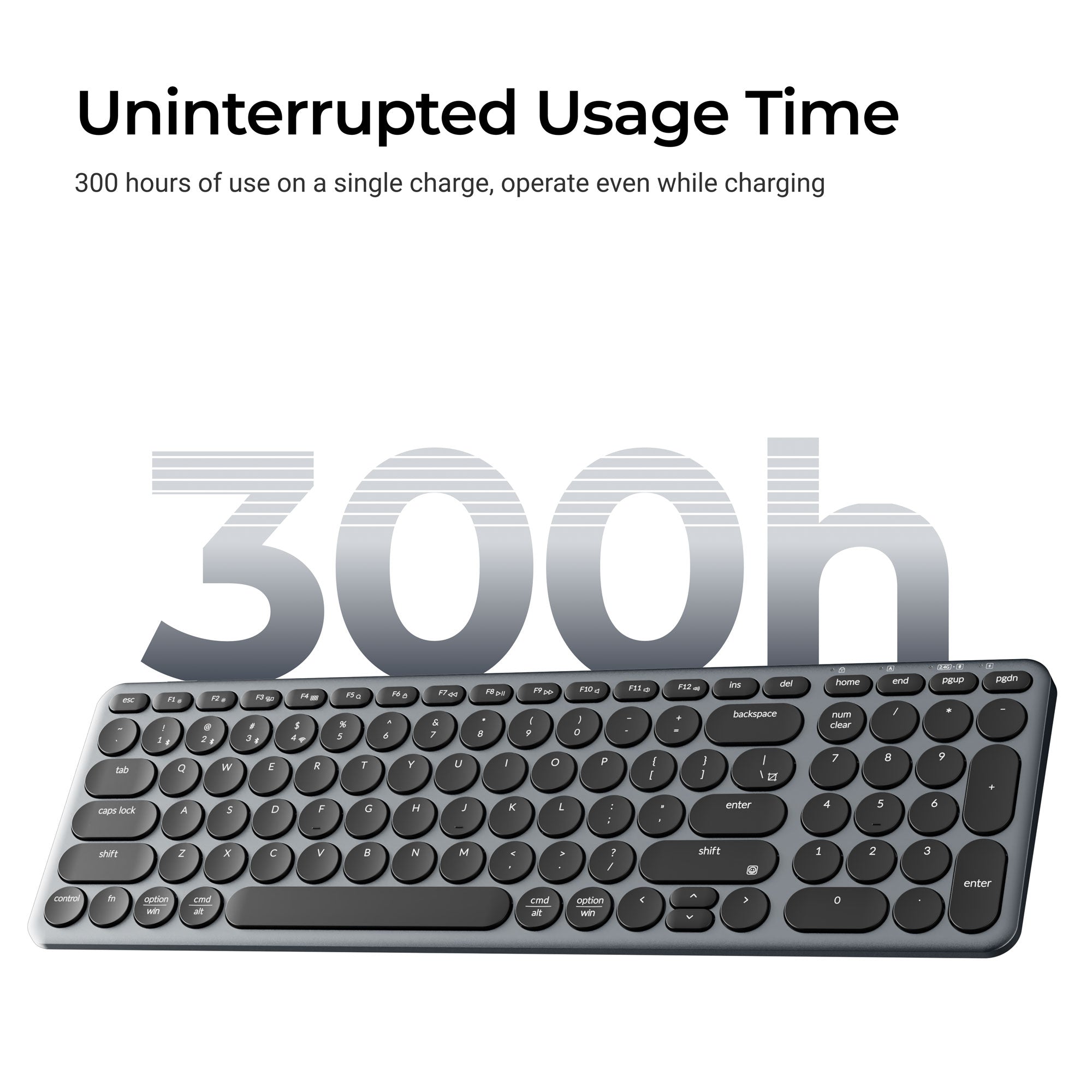 Keychron B4 Pro Ultra-Slim Wireless Keyboard keyboard image