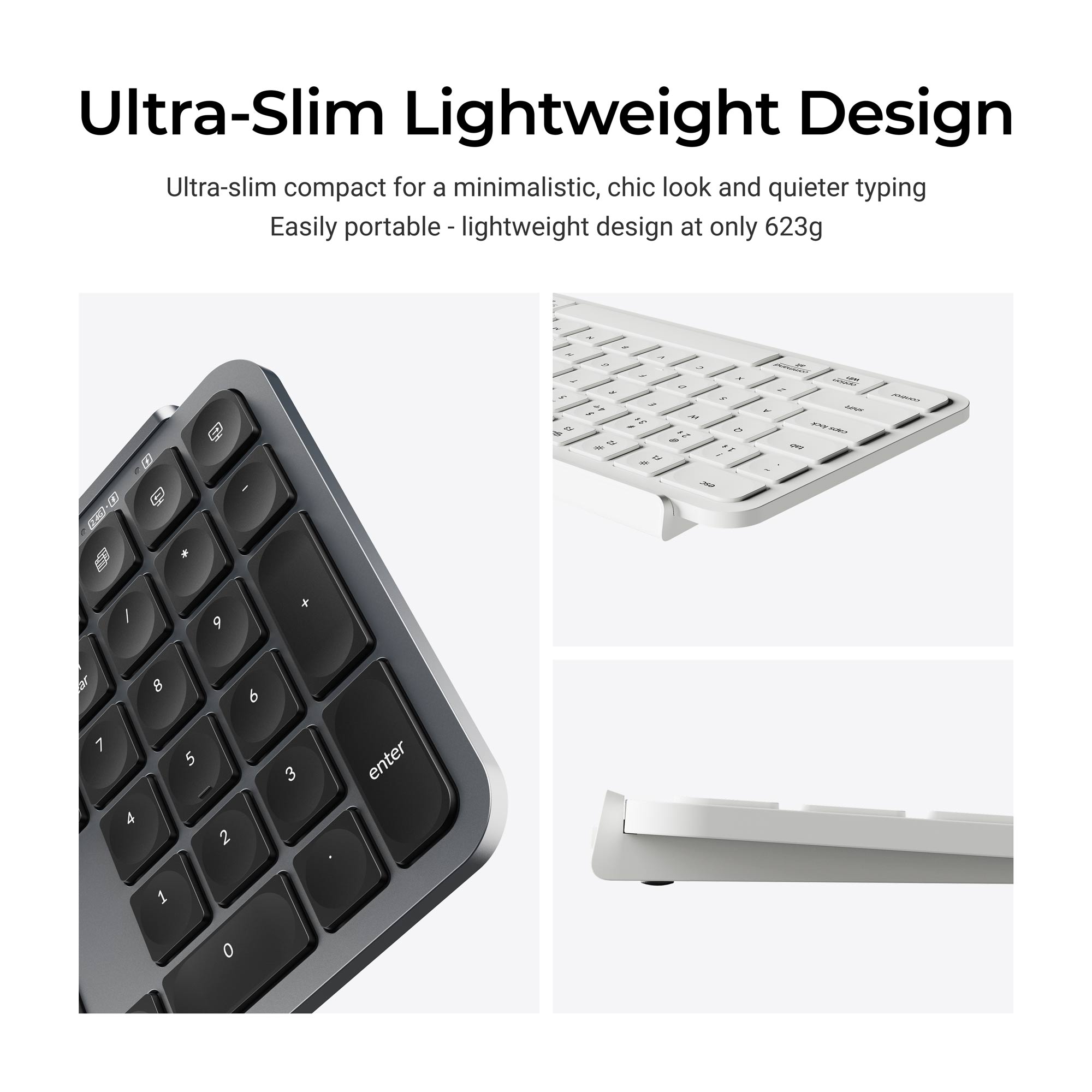 Keychron B6 Pro Ultra-Slim Wireless Keyboard keyboard image
