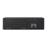 Keychron B6 Pro Ultra Slim Wireless Keyboard full size Layout for Mac Windows Linux Space Gray