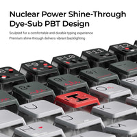 Bio-Individual Keycap Set Shine-through design