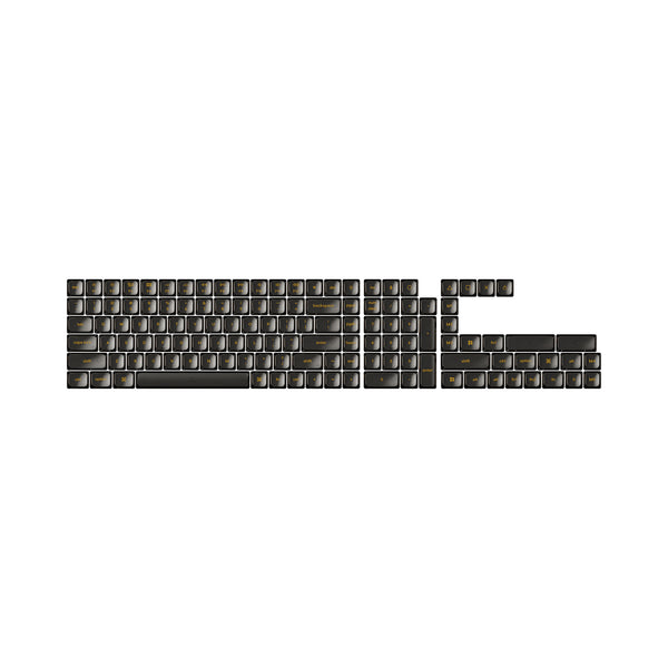 Black Transparent Low Profile LSA Full Set Keycap Set – Keychron