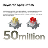 Keychron C1 Pro 8K QMK Wired Custom Mechanical Keyboard